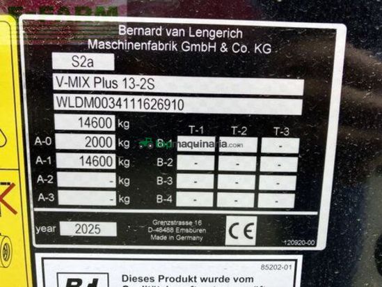 Remolqu esparcidor - BVL - v-mix plus 13-2s wiegesystem