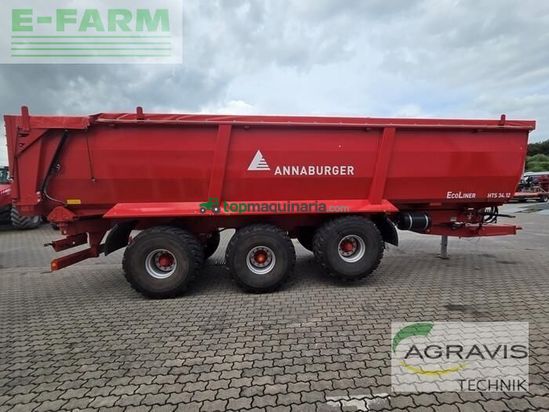 Remolqu agrícola - Annaburger - hts 34g.12