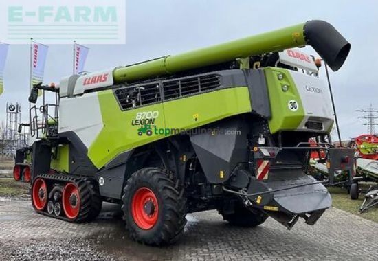 Cosechadora de Cereal - Claas - lexion 8700 terra trac