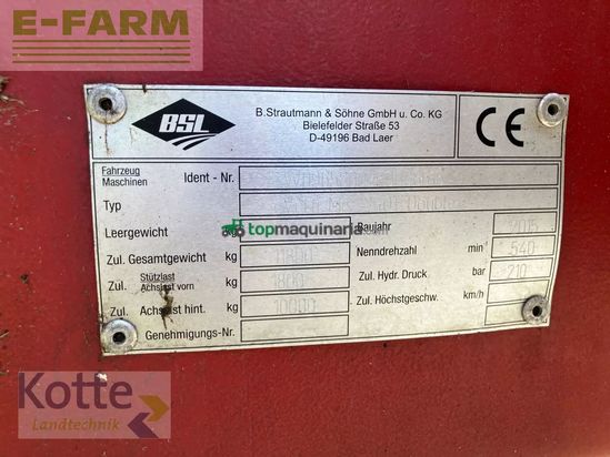 Remolqu esparcidor - Strautmann - verti mix 2401 double