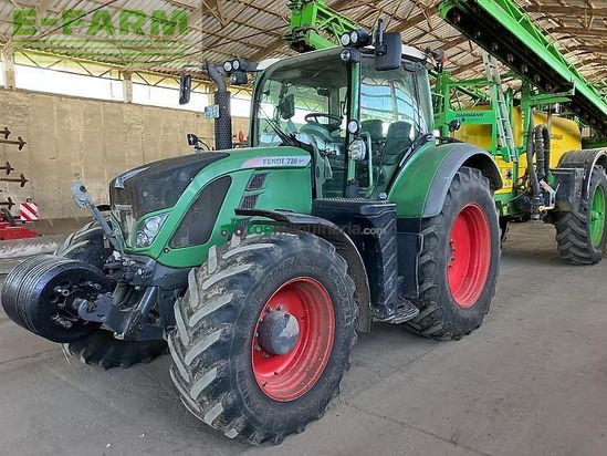 Tractor agrícola - Fendt - 720 scr profi plus