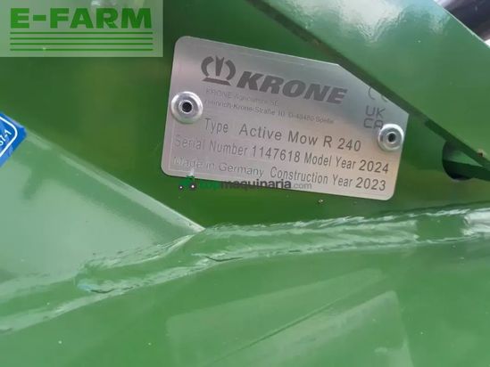 Cortacésped manual - Krone - active mow r 240