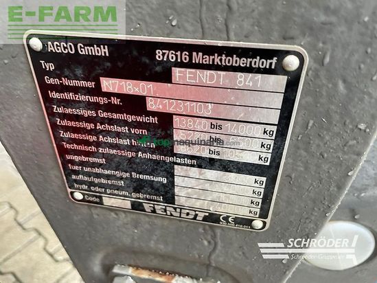 Tractor agrícola - Fendt - 826 vario s4 profi plus