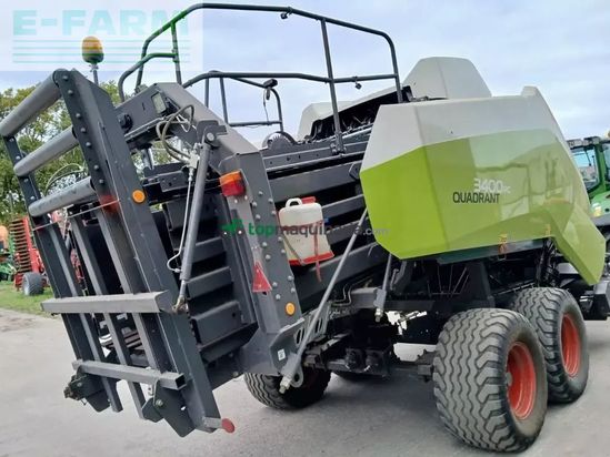 Empacadora gigant - Claas - quadrant 3400 rc