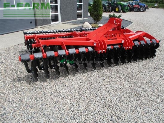 Grada de disco -  - mamut 4 m med v-rings pakker og 560mm talerkner