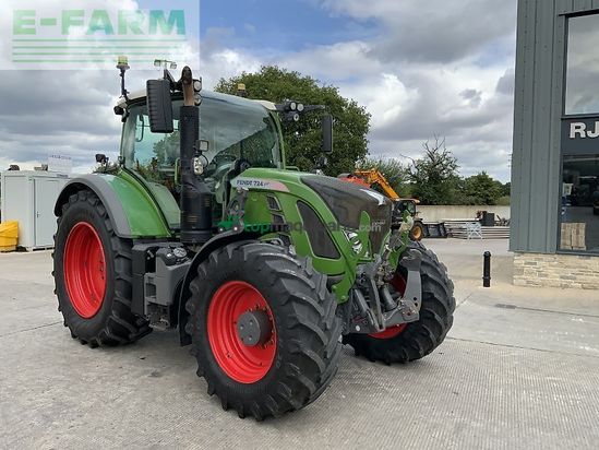 Tractor agrícola - Fendt - 724 profi plus tractor (st23447)