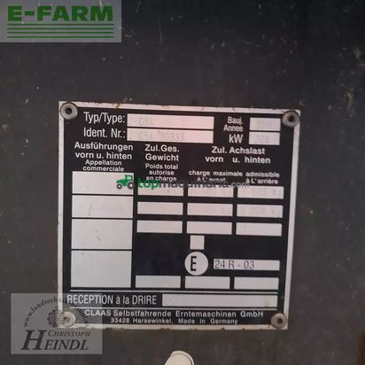 Cosechadora de Cereal - Claas - lexion 640 (stage iiia)