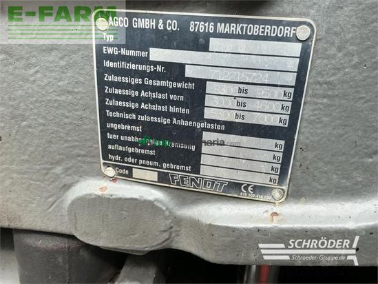 Tractor agrícola - Fendt - 712 vario