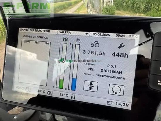 Tractor agrícola - Valtra - t254v