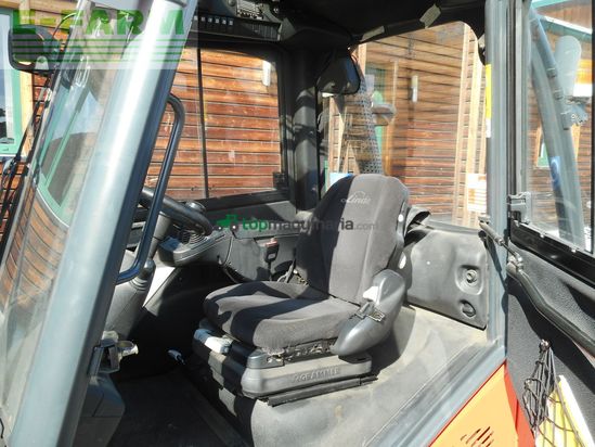 Elevadora - Linde - h30d-02 evo triplex 4,65m + ss + kabine