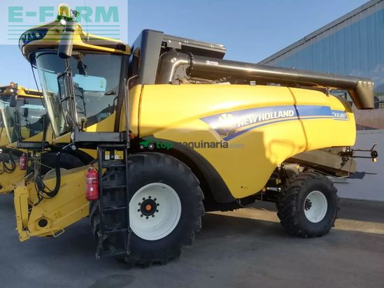 Cosechadora de Cereal - New Holland - cx 6.80