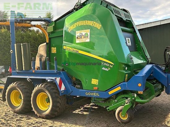 Empacadora gigant - John Deere - v461m mit göweil g5040