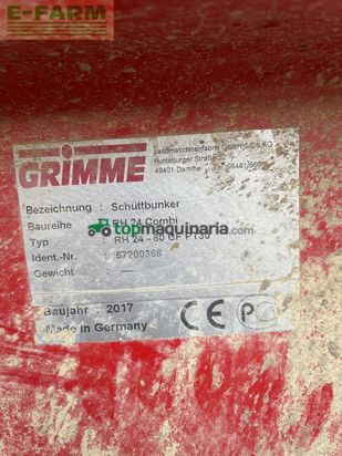 Cosechadora - arrancadora de patata - Grimme - rh24-60 combi