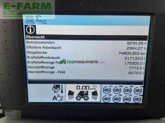 Esparcidor - Claas - xerion 4000 saddle trac SADDLE TRAC