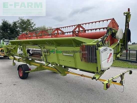 Cabezal - Claas - für montana schneidwerk claas v750 mit transportwagen