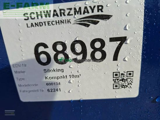 Remolqu esparcidor - Siloking - kompakt 10m³