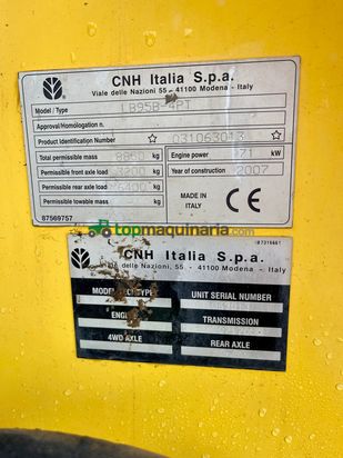Retro mixta New Holland LB95 4-PT