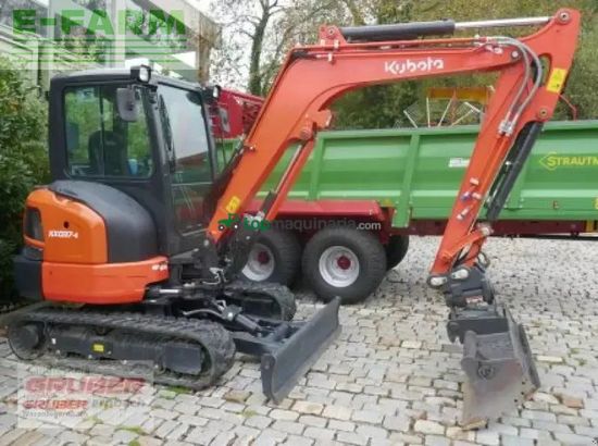 Excavadora - Kubota - kx 037-4 - 3,7t - 3,41m grabtiefe