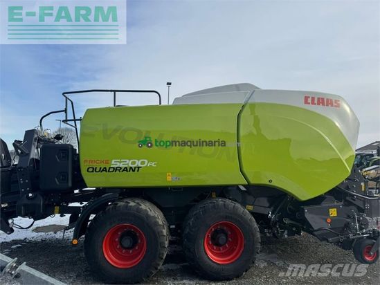 Empacadora gigant - Claas - quadrant 5200 evolution fc tandem