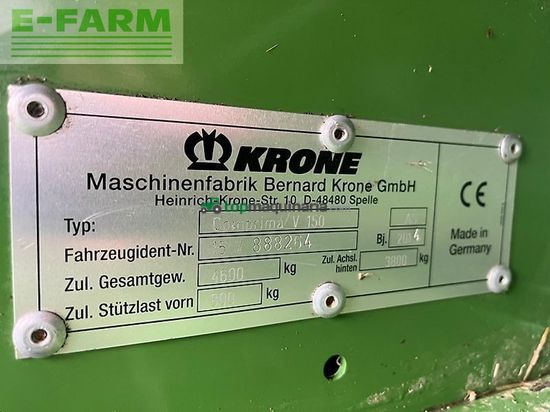 Empacadora gigant - Krone - comprima v 150 xc