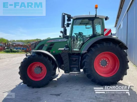 Tractor agrícola - Fendt - 724 vario s4 profi plus