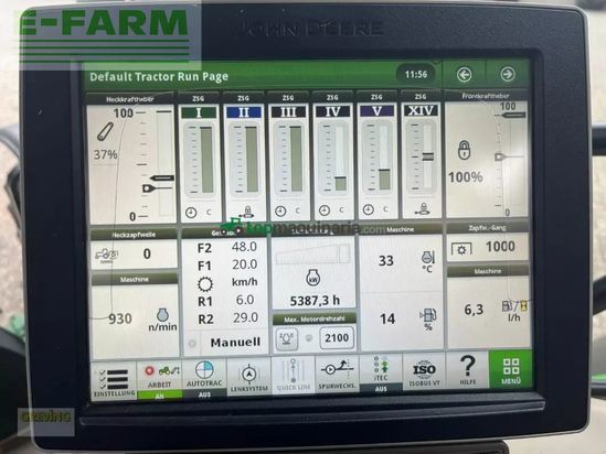 Tractor agrícola - John Deere - 6195r