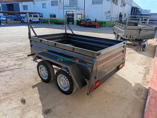 Remolque caja fija de 2200x1400x500 de 2 ejes