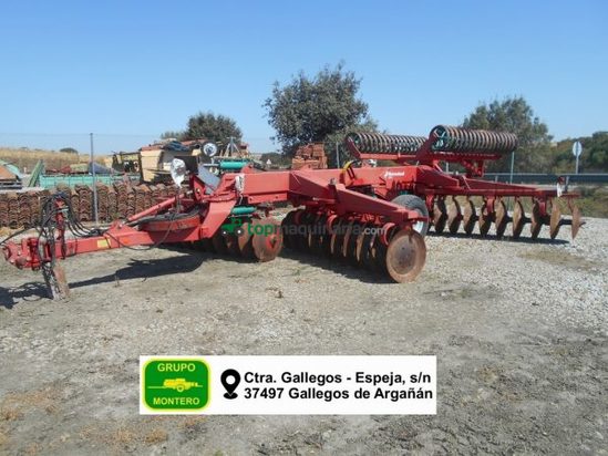 Grada de disco - Kverneland - 40  discos  con rulo