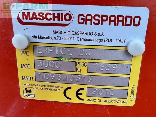 Grada rotativa - Maschio - dc 3000