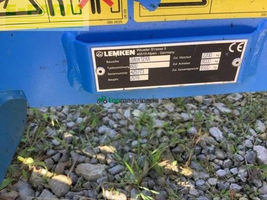 Grada de disco - Lemken - zirkon 12 mit fahrwerk