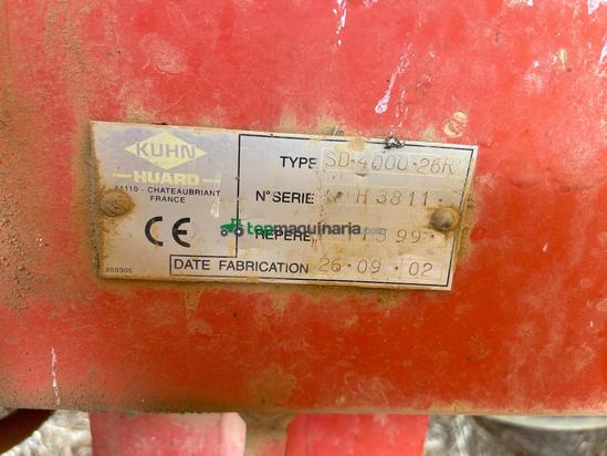  Sembradora de siembra directa Kuhn SD 4000