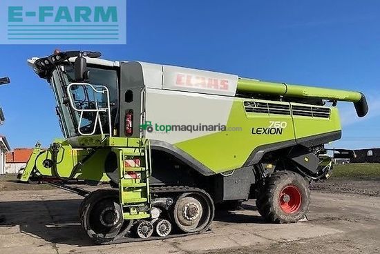 Cosechadora de Cereal - Claas - lexion 760 tt allrad