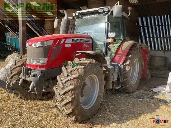 Tractor agrícola - Massey Ferguson - 7616 d6 ex