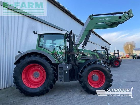 Tractor agrícola - Fendt - 828 scr profi plus | frontlader | rtk