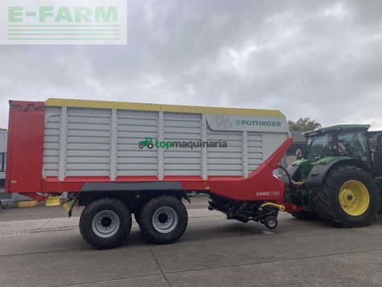 Cinta transportadora de forraje - Pöttinger - jumbo 7380 db