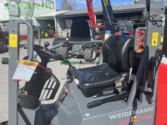 Minicargadora - Weidemann - 1160 mit klappdach unter 2,0m, euro aufnahme