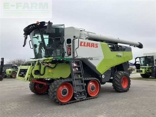 Cosechadora de Cereal - Claas - trion 750 tt