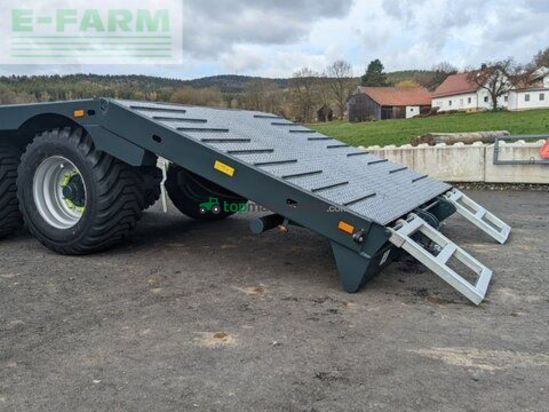Remolqu agrícola -  - 7,5m ballenwagen hydraulisch absenkbare rampe dr