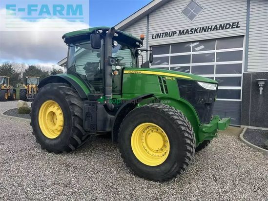 Tractor agrícola - John Deere - 7280r med luftanlæg på.