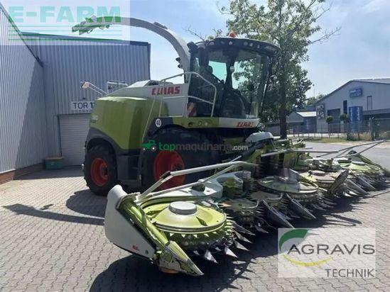 Cosechadora de Cereal - Claas - jaguar 980 allrad + claas orbis 900