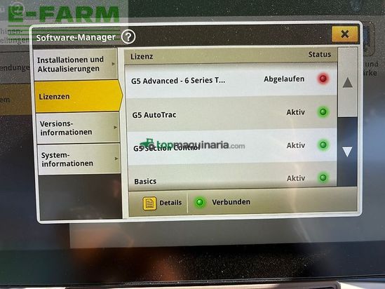 Tractor agrícola - John Deere - 6r215/6r 215 garantie 04/2028