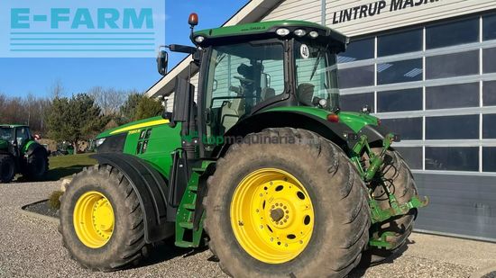 Tractor agrícola - John Deere - 7260r ap med frontlift og front pto