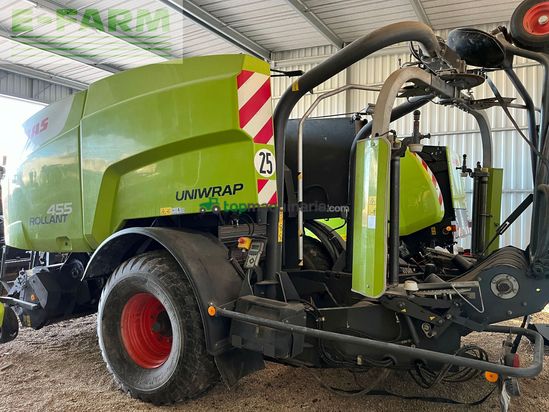 Empacadora gigant - Claas - rollant 455 rc uniwrap