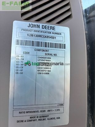 Tractor agrícola - John Deere - 6130m *kundenauftrag*