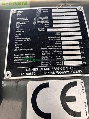 Empacadora gigant - Claas - quadrant 5300 rc