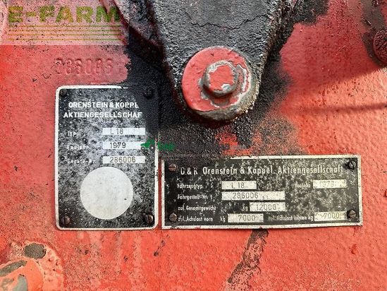 Minicargadora - O&K - l 18