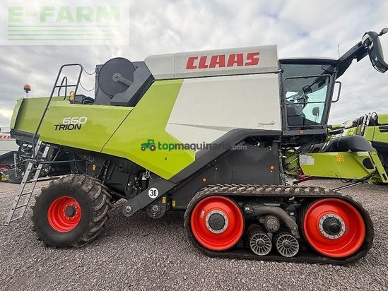 Cosechadora de Cereal - Claas - trion 660 tt