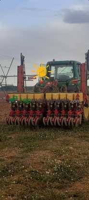 Sembradora Matermacc de 10 botes telescópica