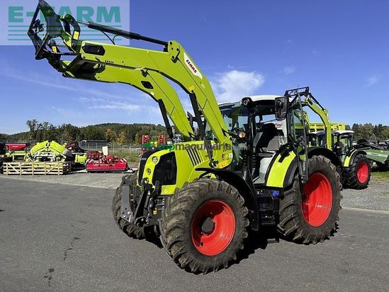 Tractor agrícola - Claas - arion 470 comfort + fl 120 c
