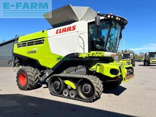 Cosechadora de Cereal - Claas - lexion 770 terratrac